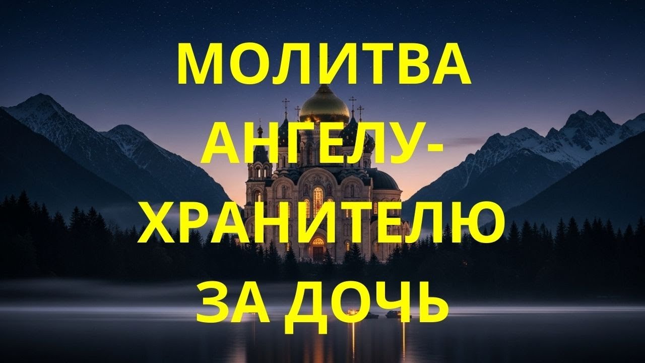 МАТЕРИНСКАЯ СИЛЬНЕЙШАЯ МОЛИТВА АНГЕЛУ СПАСЁТ ОТ ЛЮБОЙ БЕДЫ, ЕСЛИ ДОЧЬ В ОПАСНОСТИ.