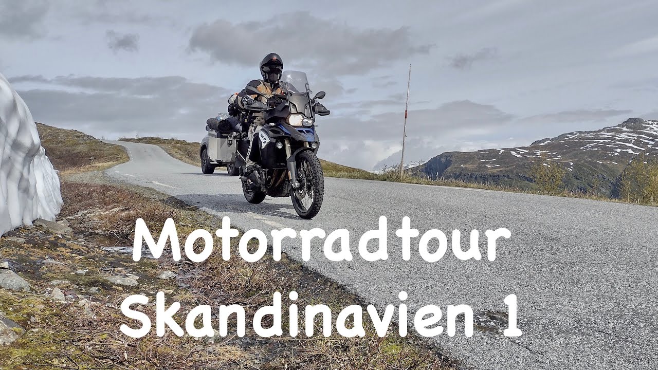 Motorradtour Skandinavien: Mit zwei BMW GS über Schotter zum Polarkreis und zurück. Teil 1