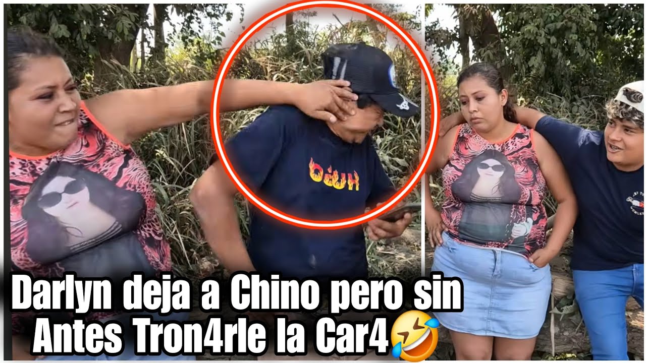 Asta los dientes le tiró a la mierd4 de una sola cachɛt4da que le dio Darlyn a Chino
