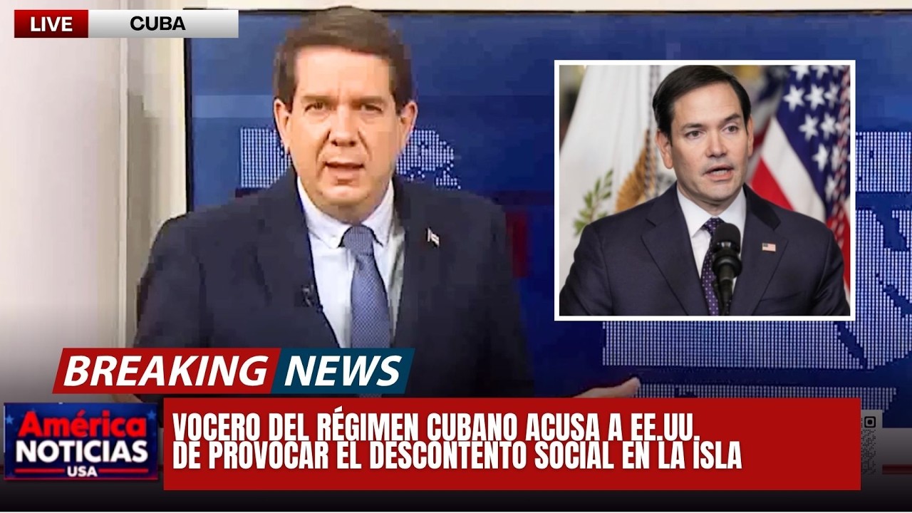 Vocero del régimen cubano acusa a EE.UU. de provocar el descontento social en la isla