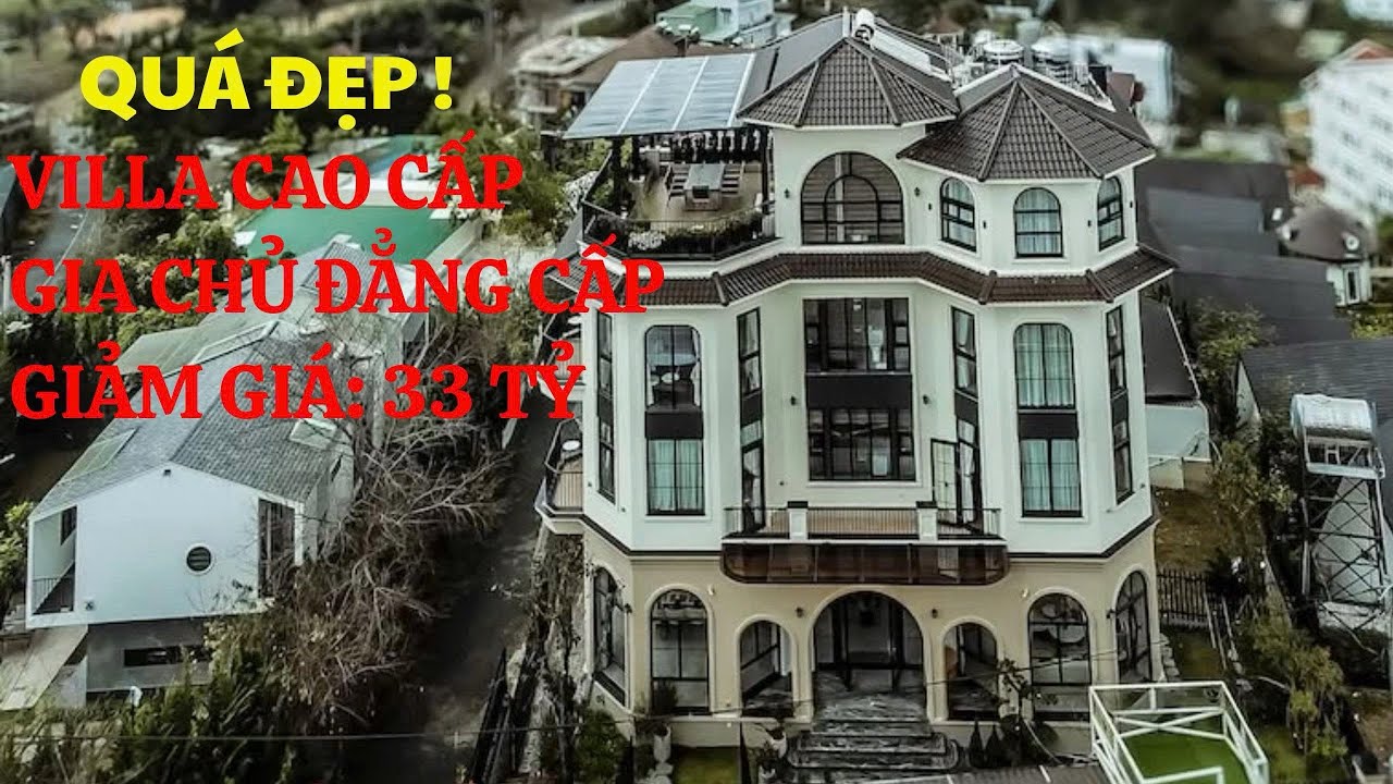 Biệt thự đẳng cấp hơn 1 triệu USD trên đồi Đà Lạt