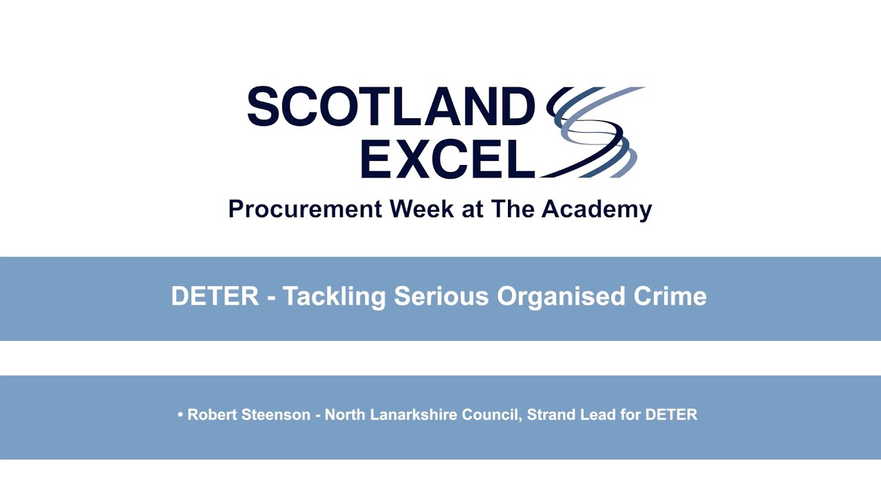 DETER: Tackling Serious Organised Crime