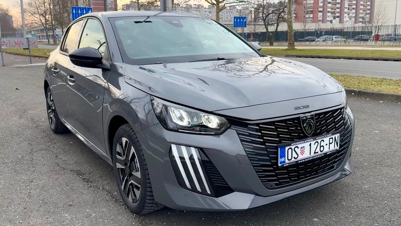 PEUGEOT 208 Allure 2024 (FACELIFT) - FIRST LOOK & visual REVIEW (exterior & interior) 48V HYBRID