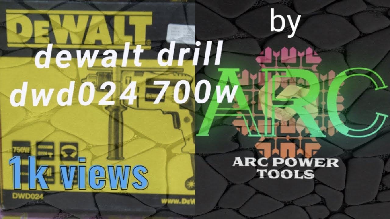 Unboxing- Dewalt DWD024 750Watt 13mm Impact Drill