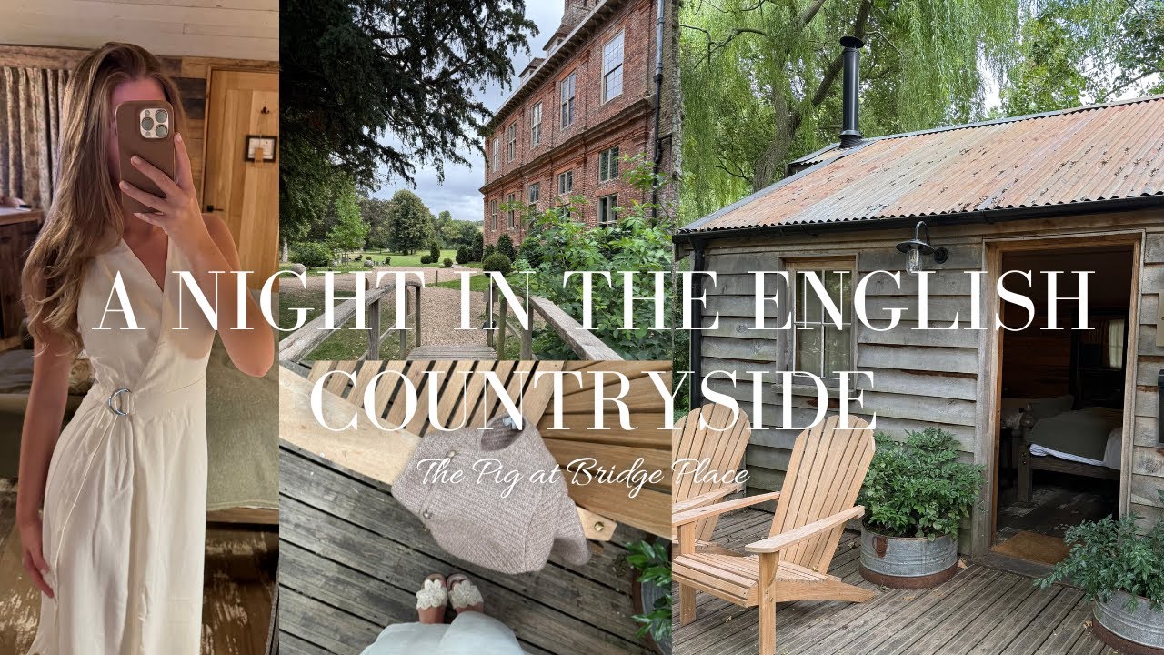 AN AUTUMN NIGHT IN THE ENGLISH COUNTRYSIDE | COSY STAY AT THE PIG HOTEL BRIDGE PLACE