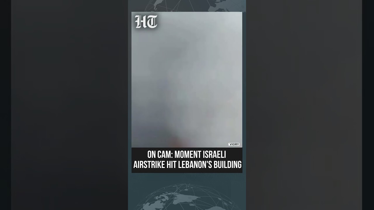 Israel Hezbollah News: Israeli Airstrike Destroys Residential House As War Intensifies #shorts
