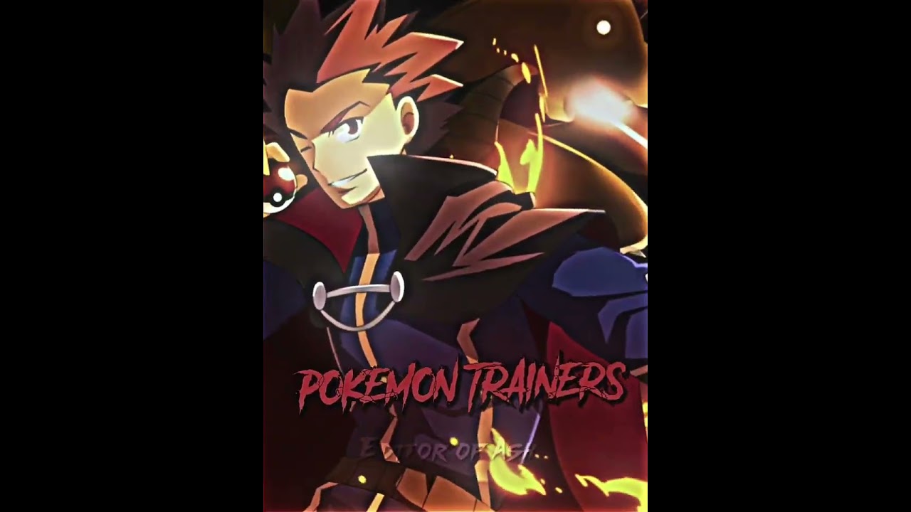 Pokemon Trainers Edit | Pokemon Edit | Editor of Ash |