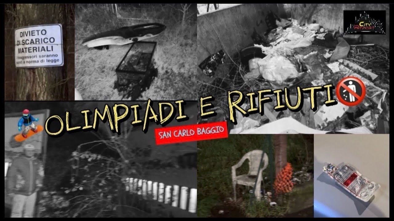 🏂OLIMPIADI E RIFIUTI 🚯