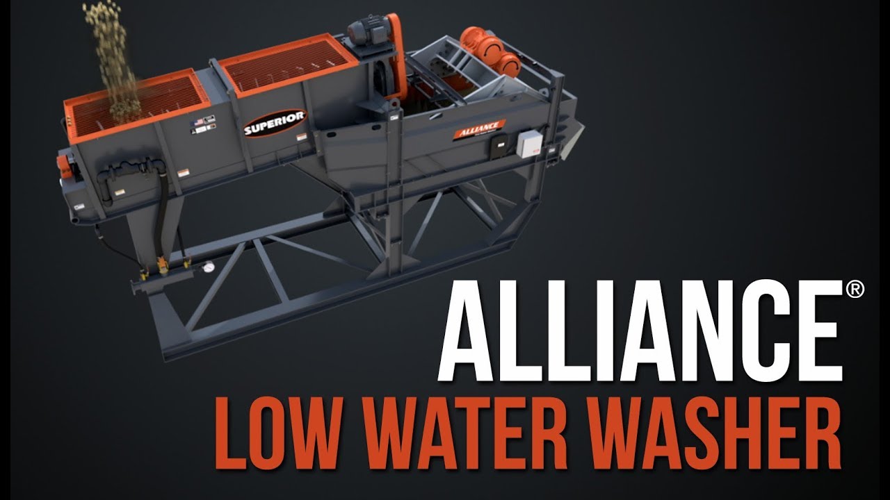 Animated Features: Alliance® Low Water Washer