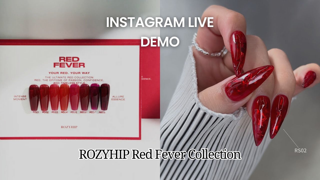 ROZYHIP Red Fever Collection Demonstration - Instagram Live Recording