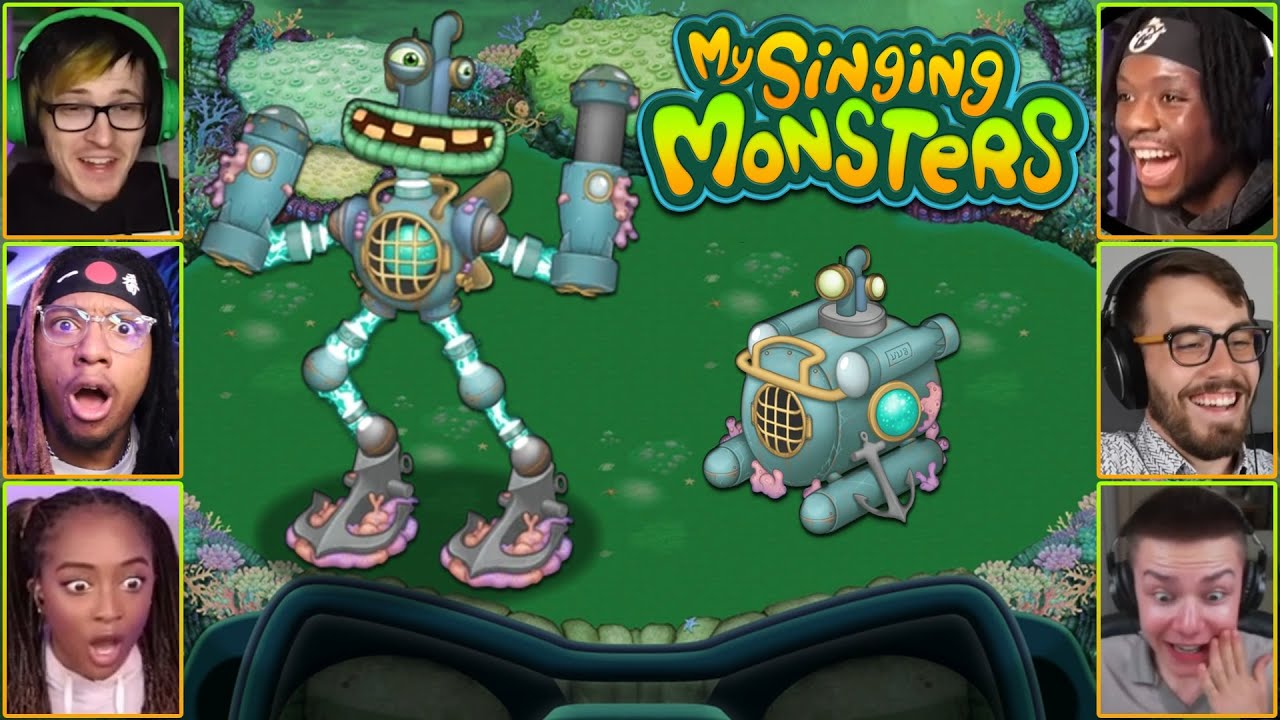 Gamers React to Epic Wubbox on Water Island in My Singing Monsters