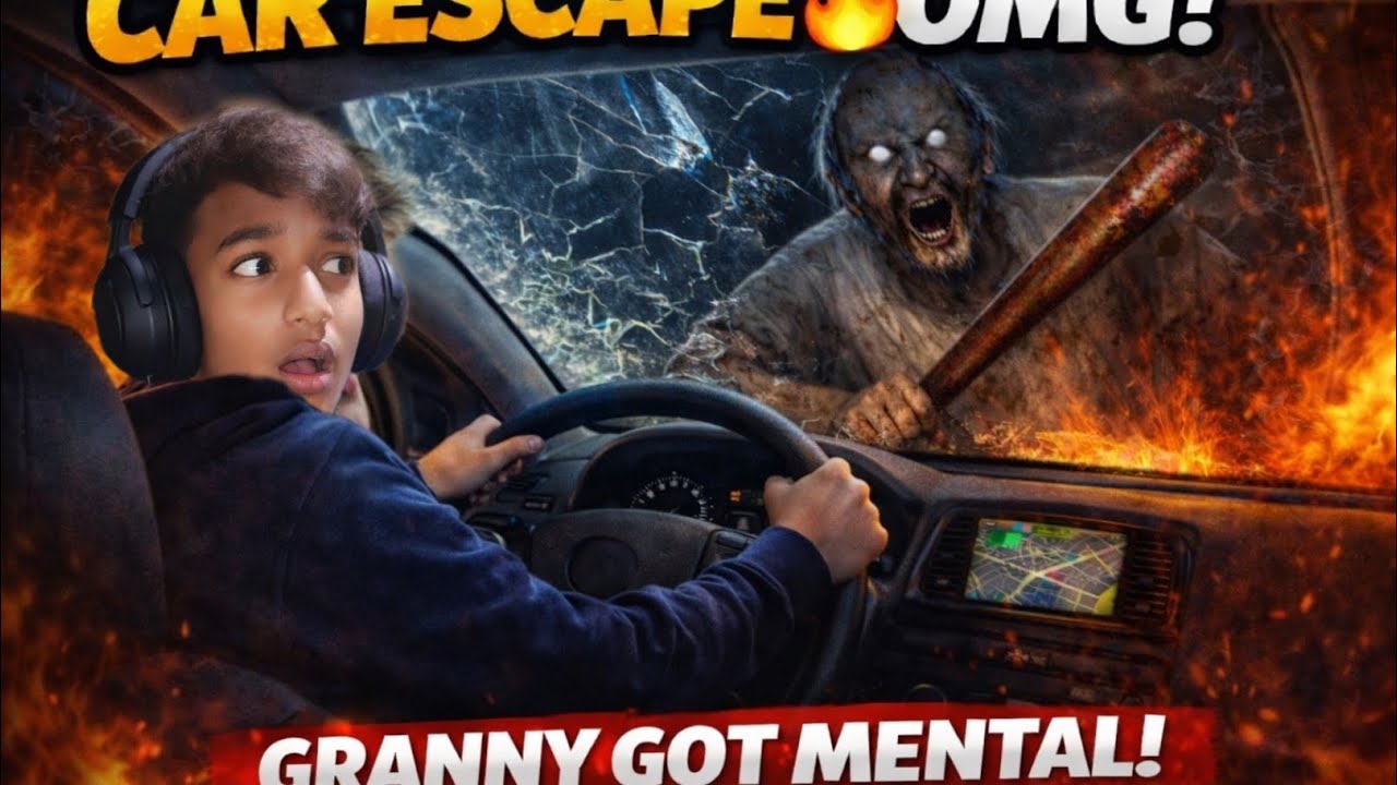 I Finally Escaped Granny By Car 😨 | Granny Chapter 1 Part 2 