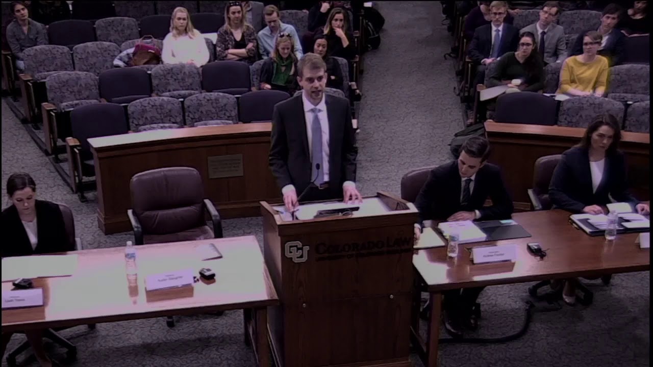 2019 Rothgerber Moot Court Competition