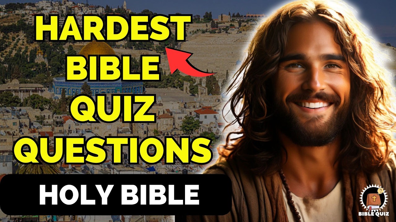 15 Bible Questions: Old & New Testament Challenge
