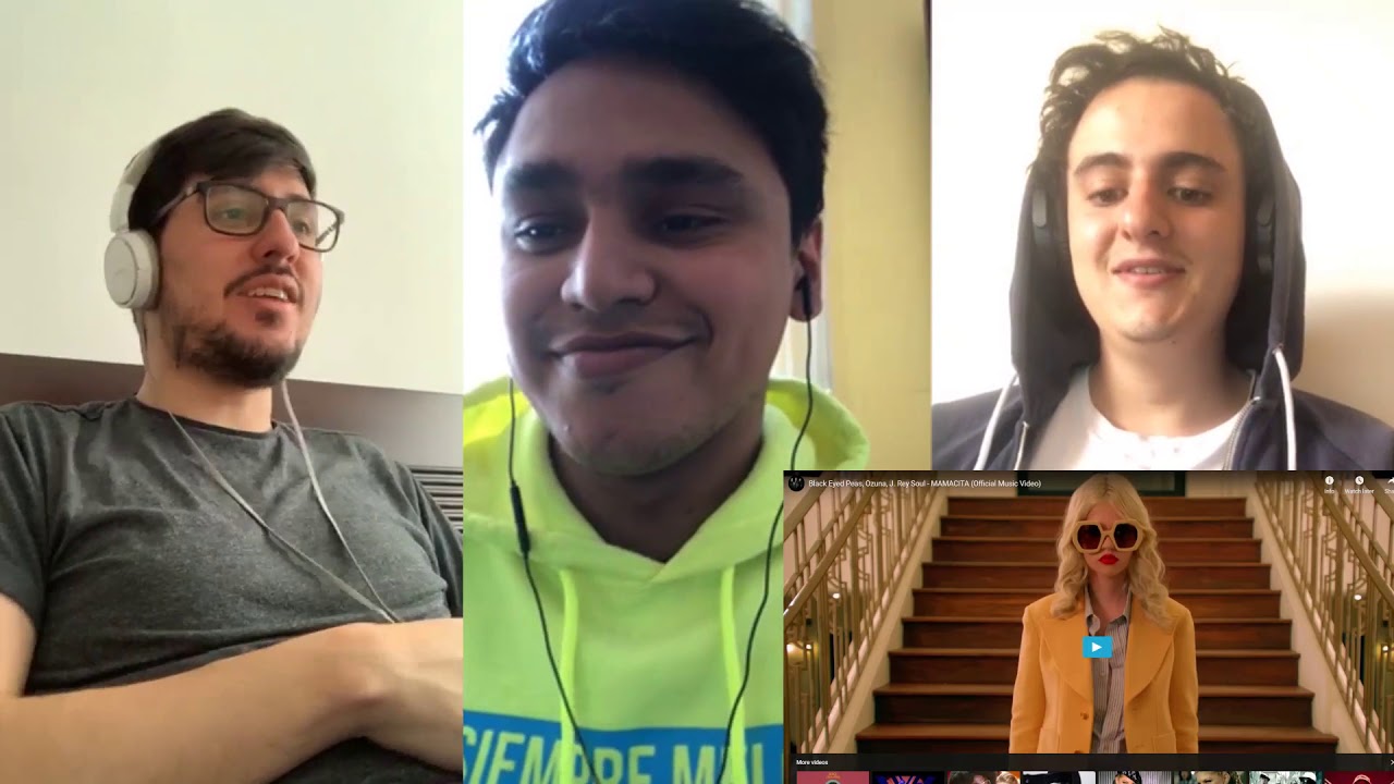 [Reacción] Black Eyed Peas, Ozuna, J. Rey Soul - MAMACITA - ANYMAL LIVE en CUARENTENA 🦠