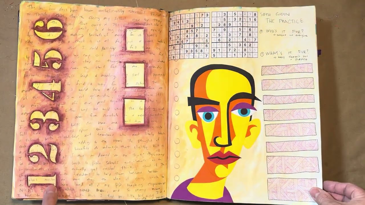 Visual Journal Flip Through