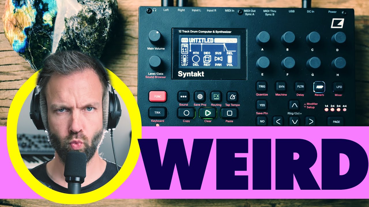 ELEKTRON SYNTAKT: 3 WEIRD'ish / ACID'ish jams EXPLAINED!