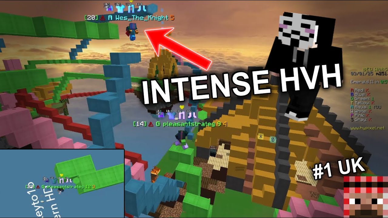 Insane BedWars Tournament/HvH Clips - Myau