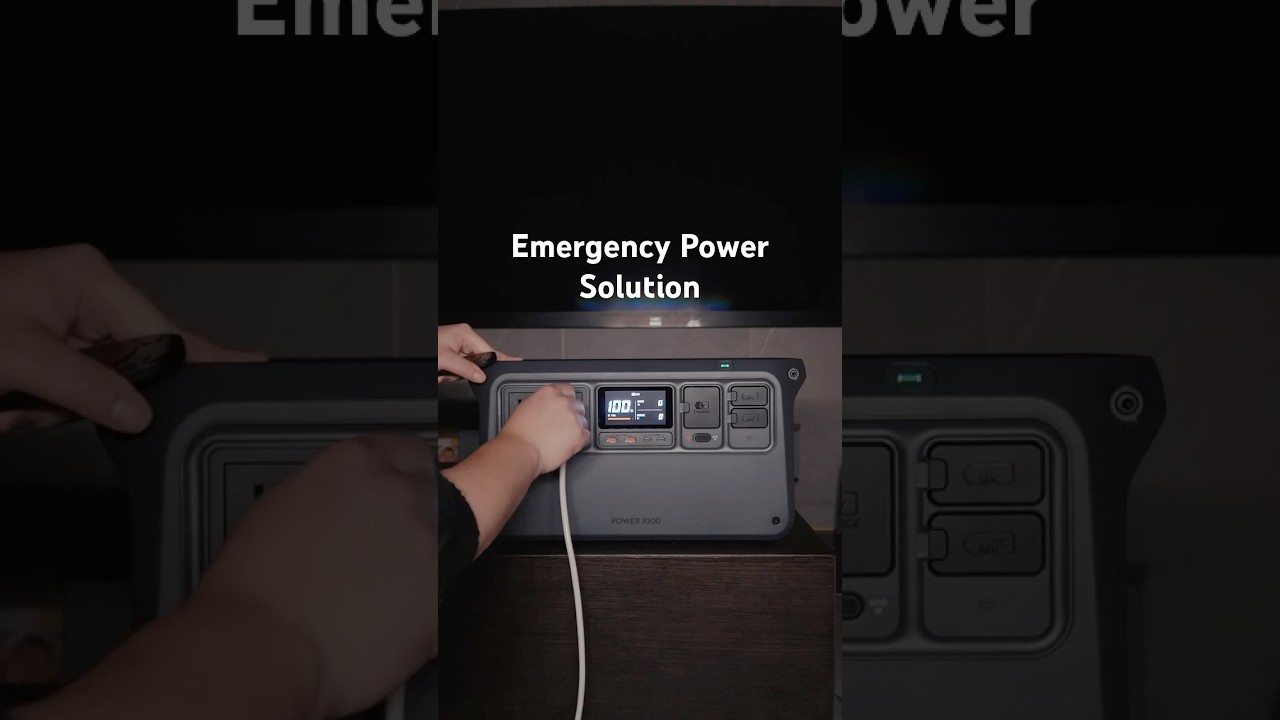 Power Outage? DJI Power 1000 Has You Covered | Emergency Power Solution 🔋⚡