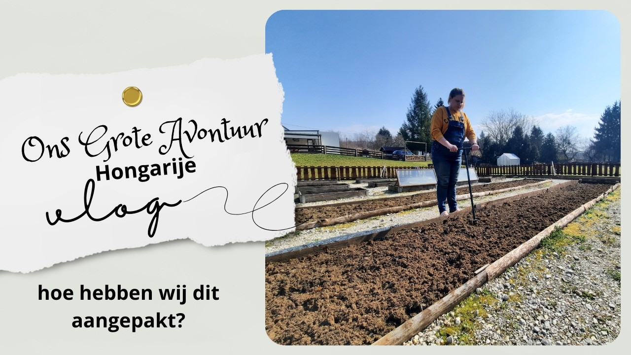 Moestuin Op Leemgrond, Kan Dat Wel ?! | wonen in Hongarije #462