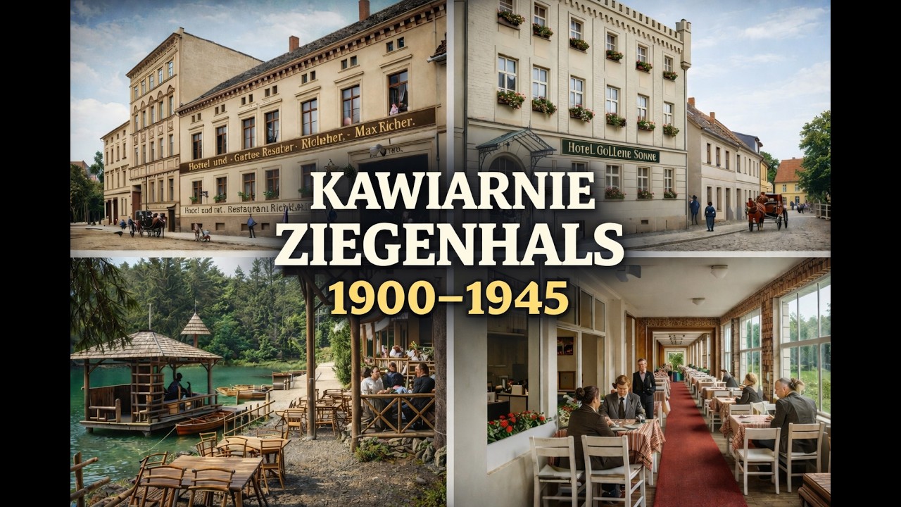 Zaginiony świat kawiarni i restauracji Bad Ziegenhals (Głuchołazy) | Rekonstrukcja 1900–1945r