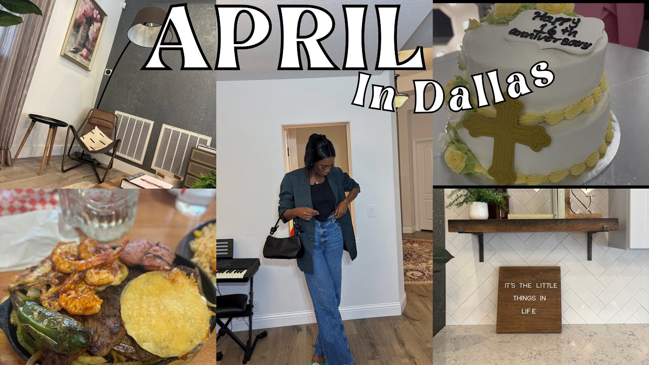 April Vlog 2025 | Life lately in North Texas | Work-Life Balance Struggles