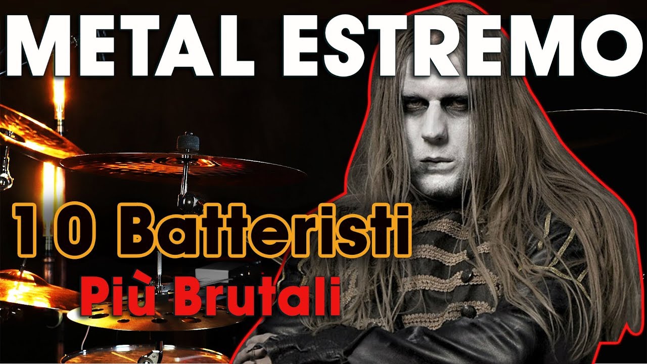I top 10 Batteristi più veloci del METAL ESTREMO - Eroi del Blast Beat