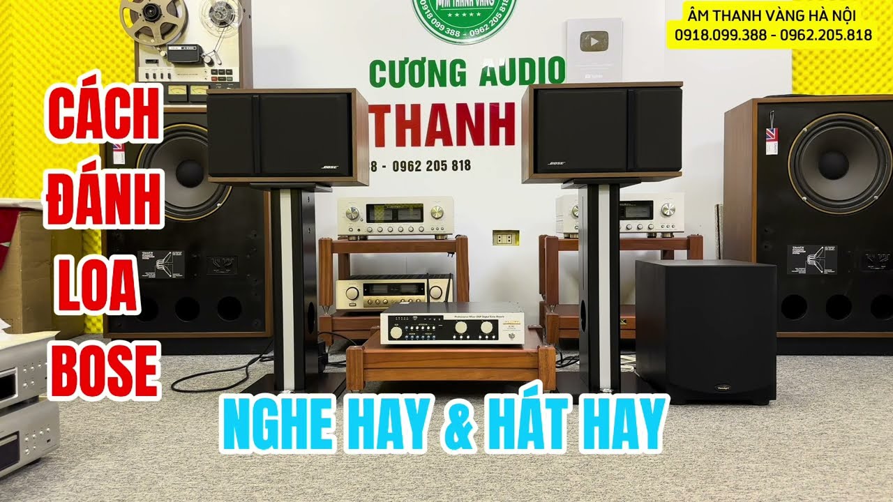 C&Aacute;CH Đ&Aacute;NH LOA BOSE NHƯ N&Agrave;Y ĐƯỢC MẤY ĐIỂM ?