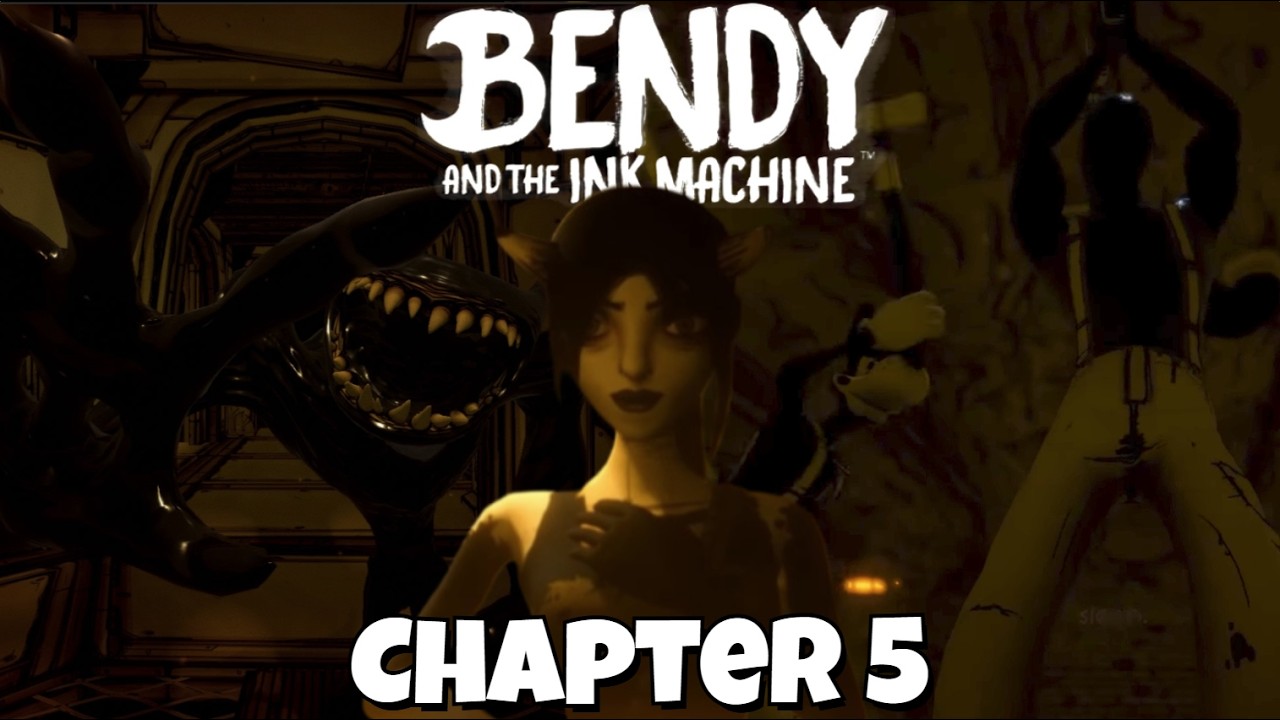 BENDY TURNED INTO VENOM!? | Bendy and the Ink Machine Chapter 5 (Friday the 13th)