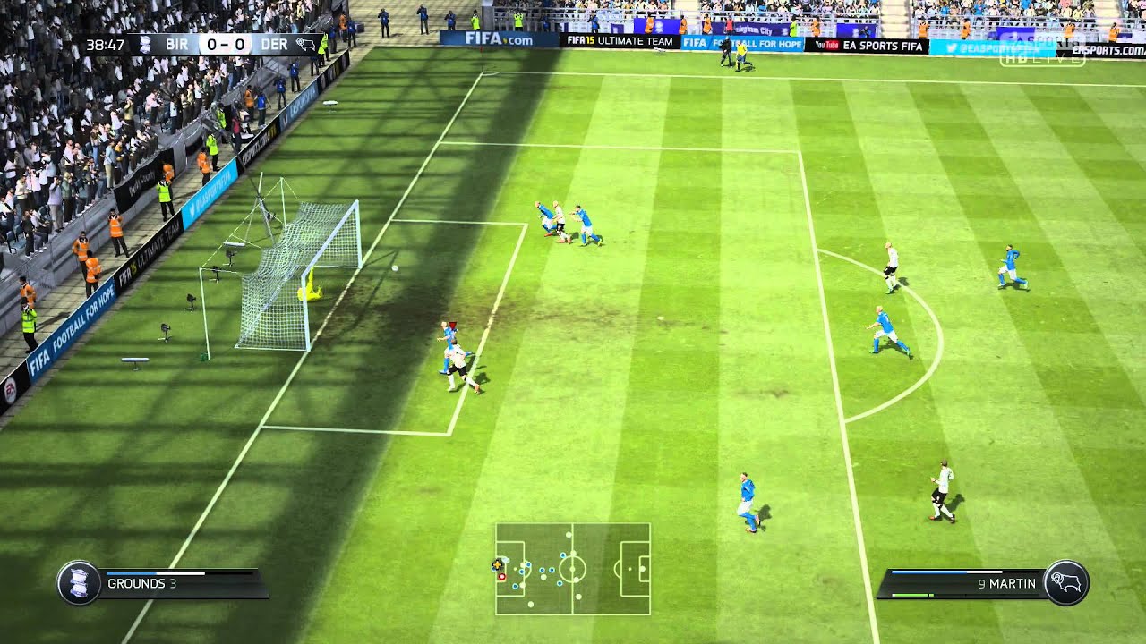 FIFA 15 BIRMINGHAM CITY V DERBY COUNTY