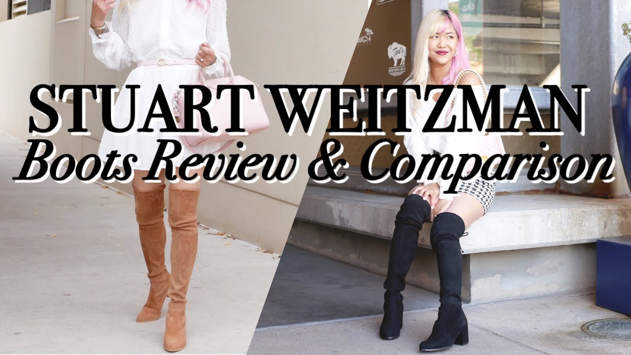 STUART WEITZMAN BOOTS REVIEW & COMPARISON ♡ Plus Save 50% Off!! ♡ xsakisaki