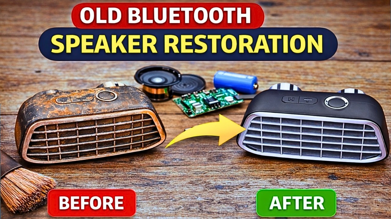 121Fusion Sports Bluetooth Speaker Restoration 