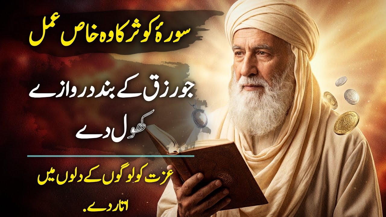 Surah Kausar Ka Asal Raaz| Rizq, Barkat Aur Izzat Ka Powerful Wazifa | Surah Kaurar