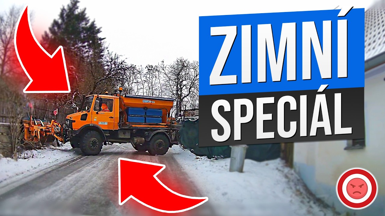 ZIMNÍ SPECIÁL 4 - Sněhová Kalamita, Zahození do Příkopu a Nehoda na Sněhu
