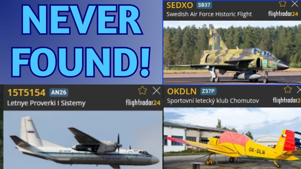 NEVER BEFORE FOUND Finds... Rare Finds on Flightradar24 (Pt. 41)