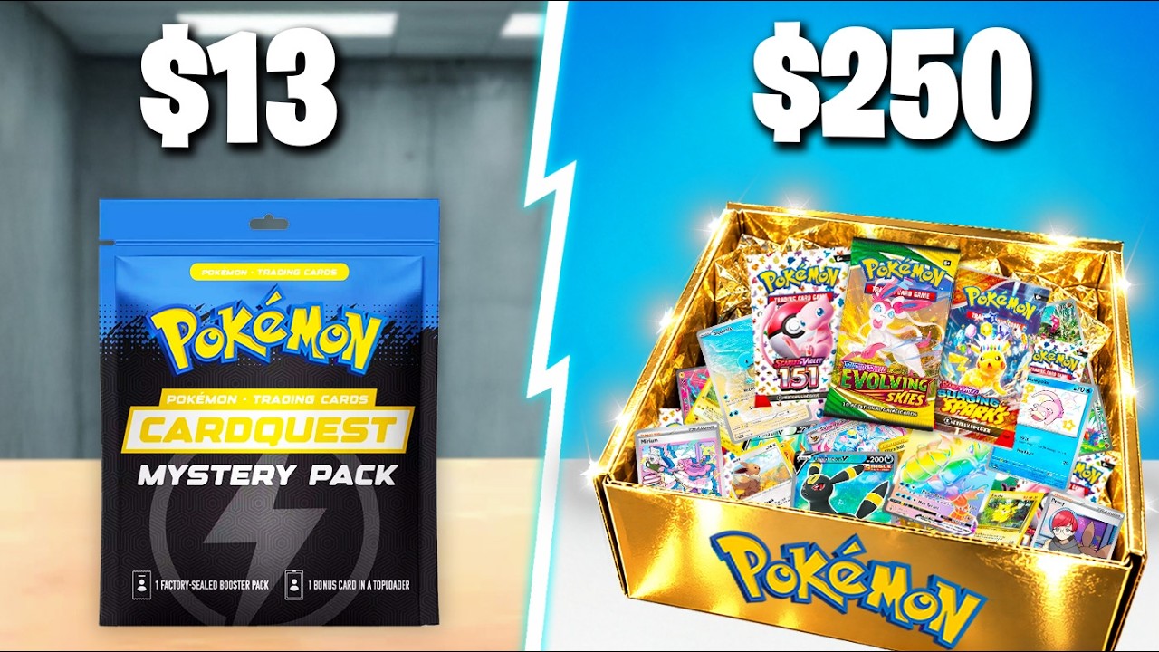 Таинственные наборы Pok&eacute;mon за $1 против $250