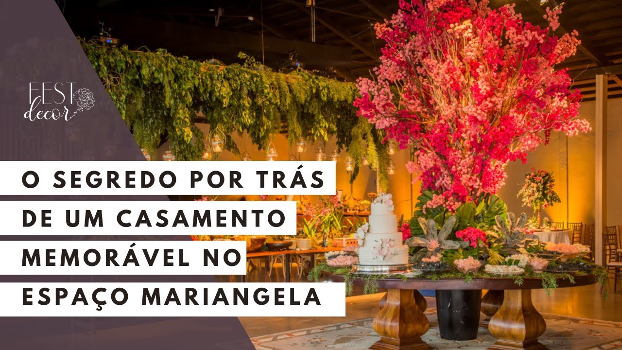O segredo por trás de um casamento realizado no Espaço Mariangela (Bárbara e Lucas) | FEST DECOR BH