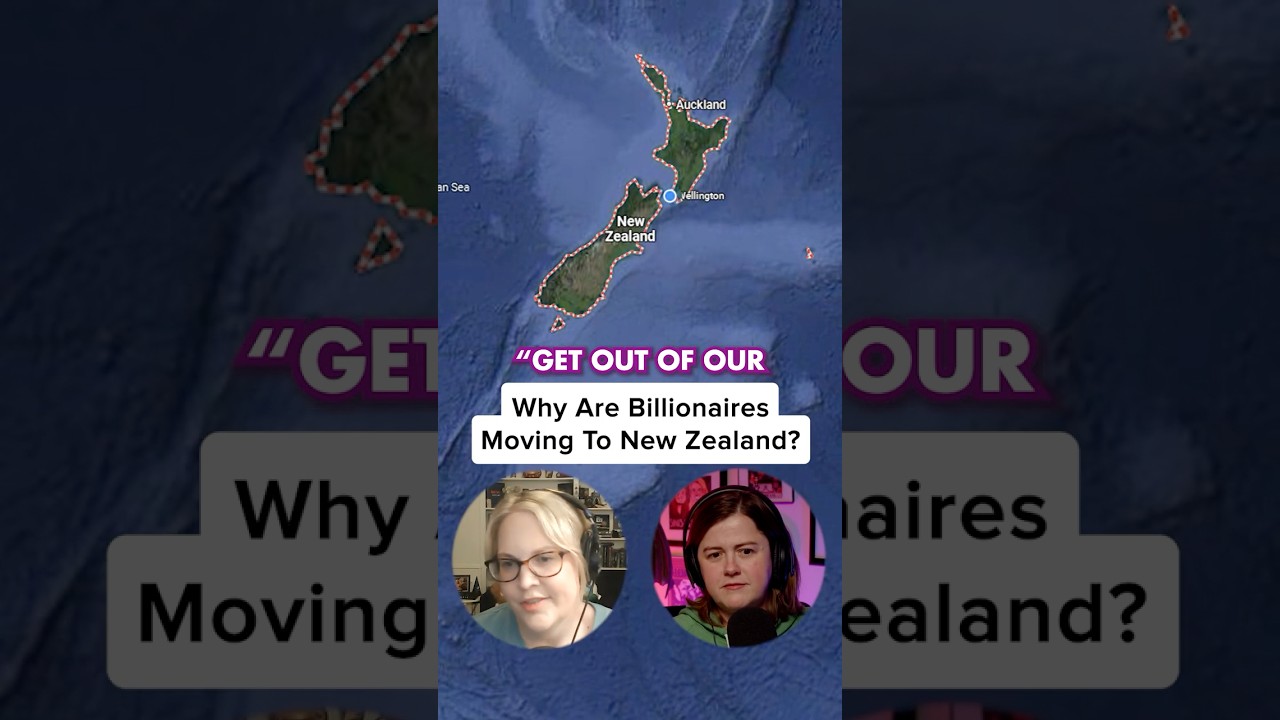 Why Are Billionaires Moving To New Zealand? #sinisterhood #podcast #billionaires #newzealand #bunker