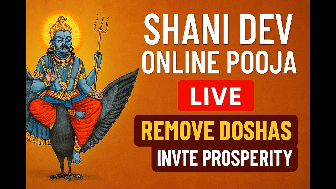 Shani Dev Online Pooja – Remove Doshas, Invite Prosperity