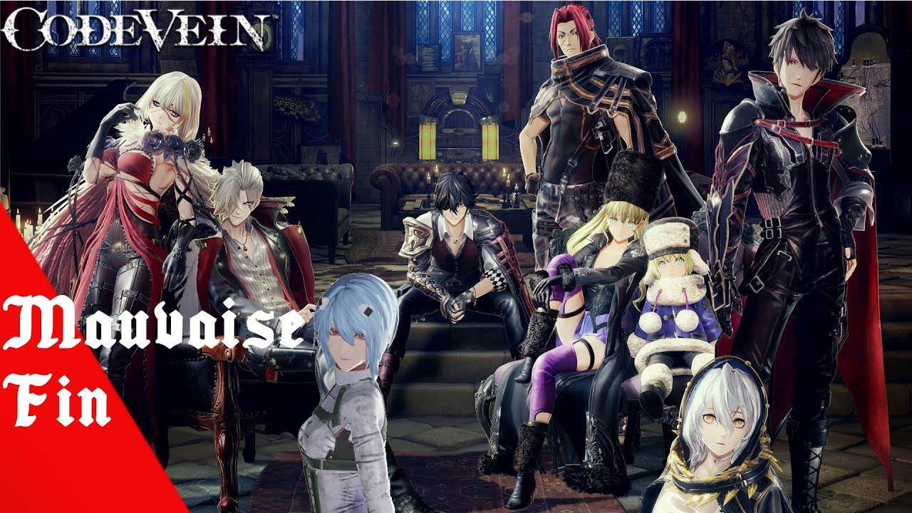 CODE VEIN PS4 FR - Boss final - Mauvaise fin 
