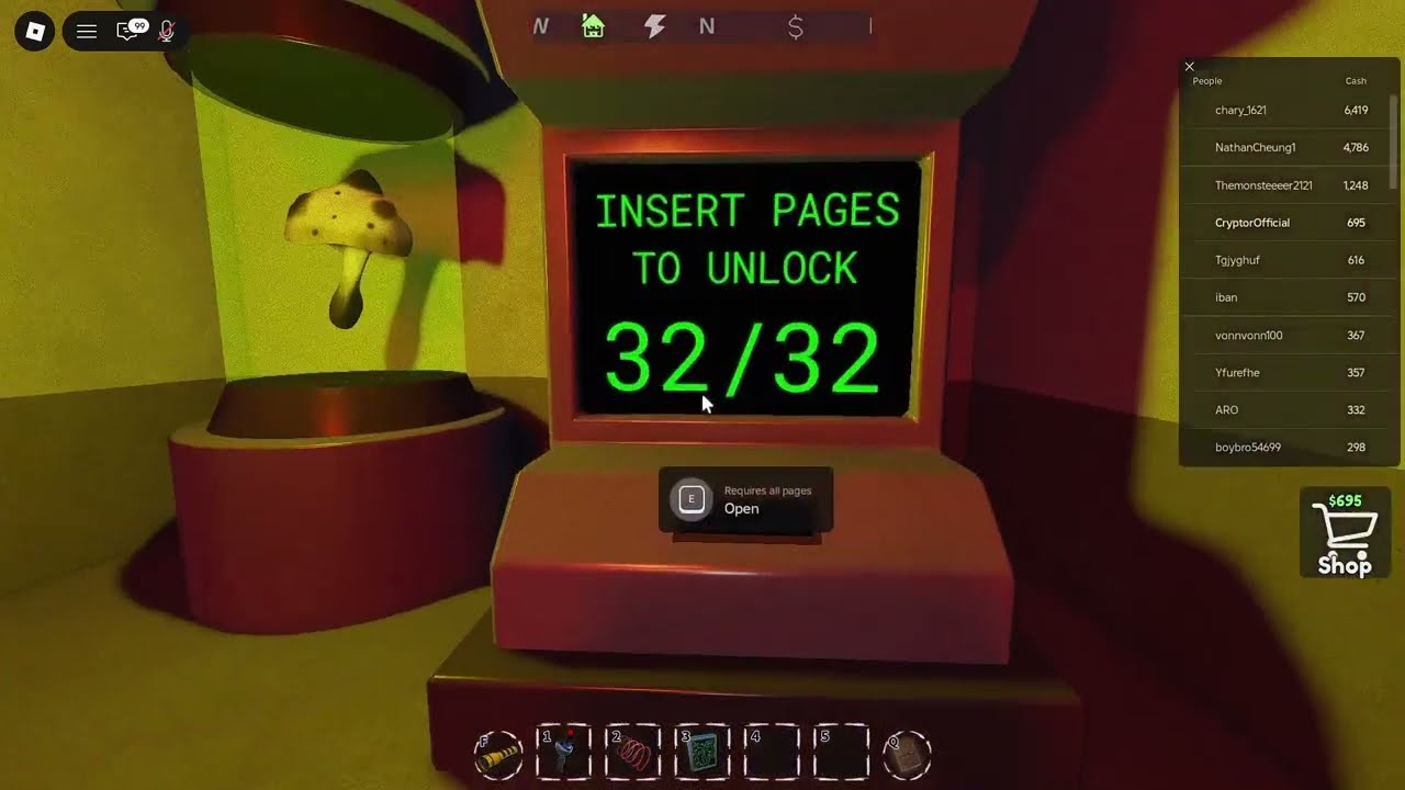 Beating the MEDVED maze and collecting all pages 32/32