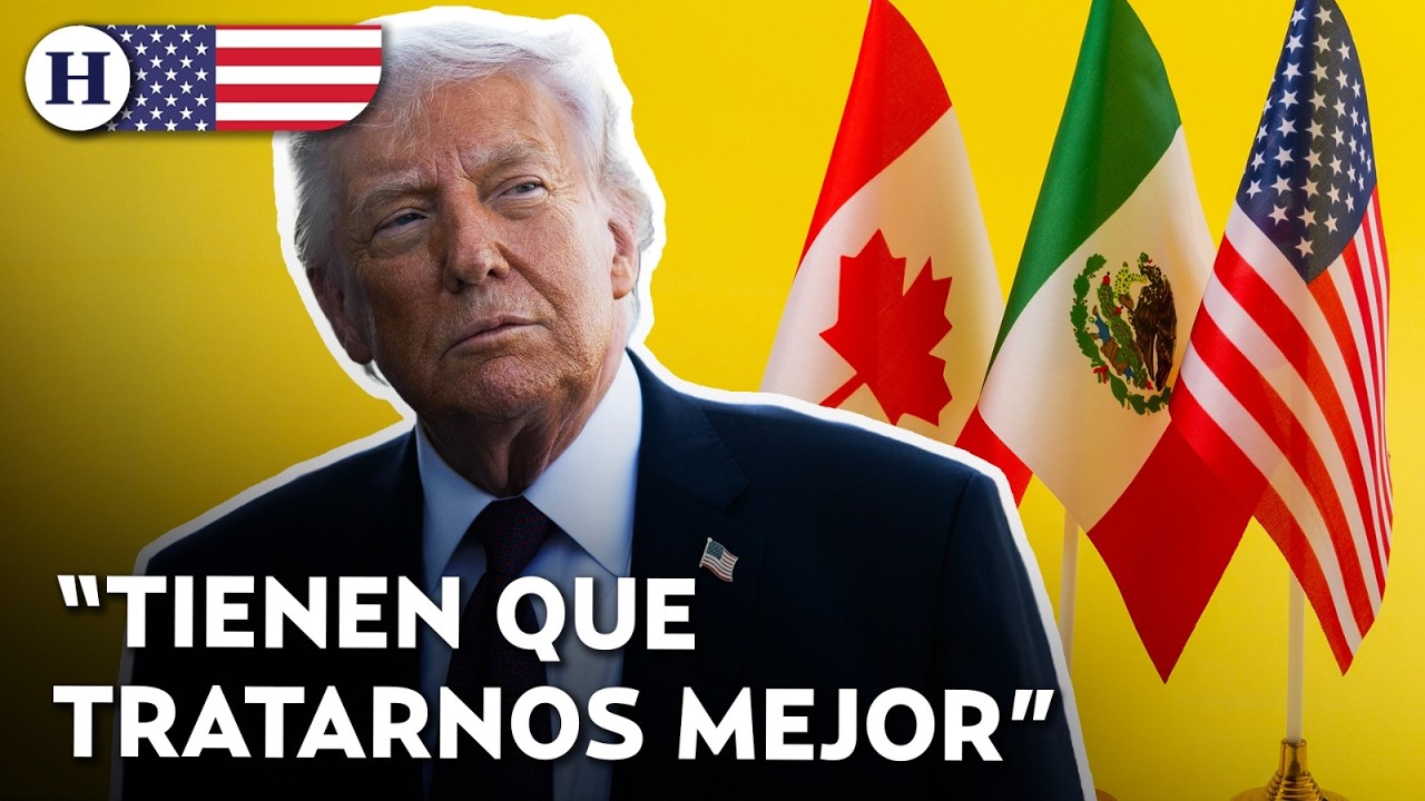 &iexcl;Trump amenaza con no renovar el T-MEC! EU exige m&aacute;s compromisos a M&eacute;xico y Canad&aacute;