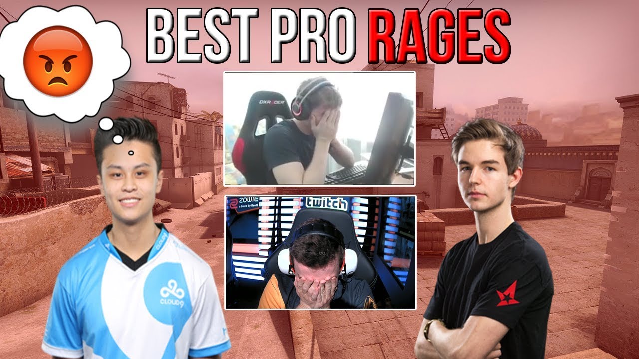 CS:GO - BEST PRO RAGES ft. Stewie2K, steel, TaZ, kennyS, dev1ce & More! (Funny RAGE Moments)