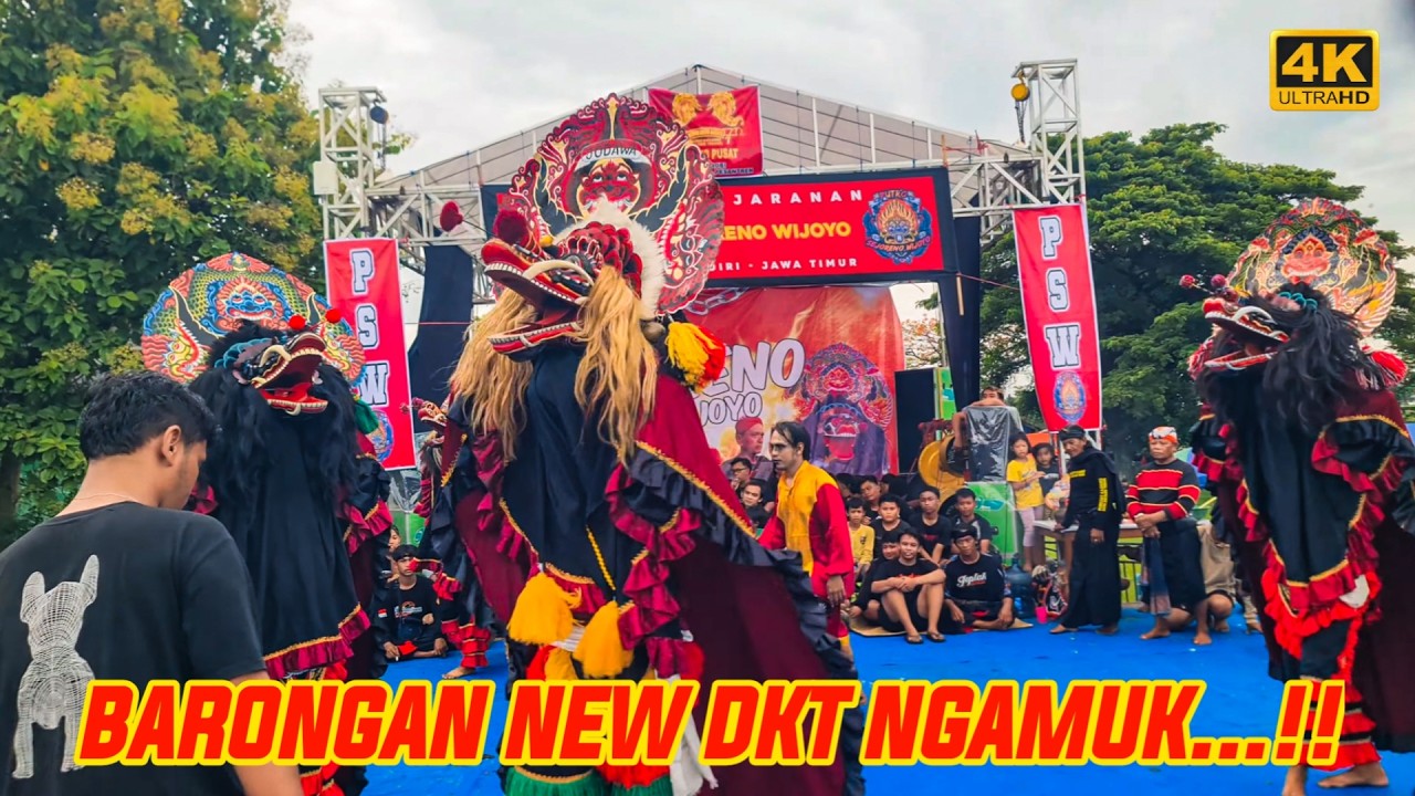 Detik2❗Barongan DKT MENGAMUK Jaranan Putro Sejoreno Wijoyo Bagsal Kediri