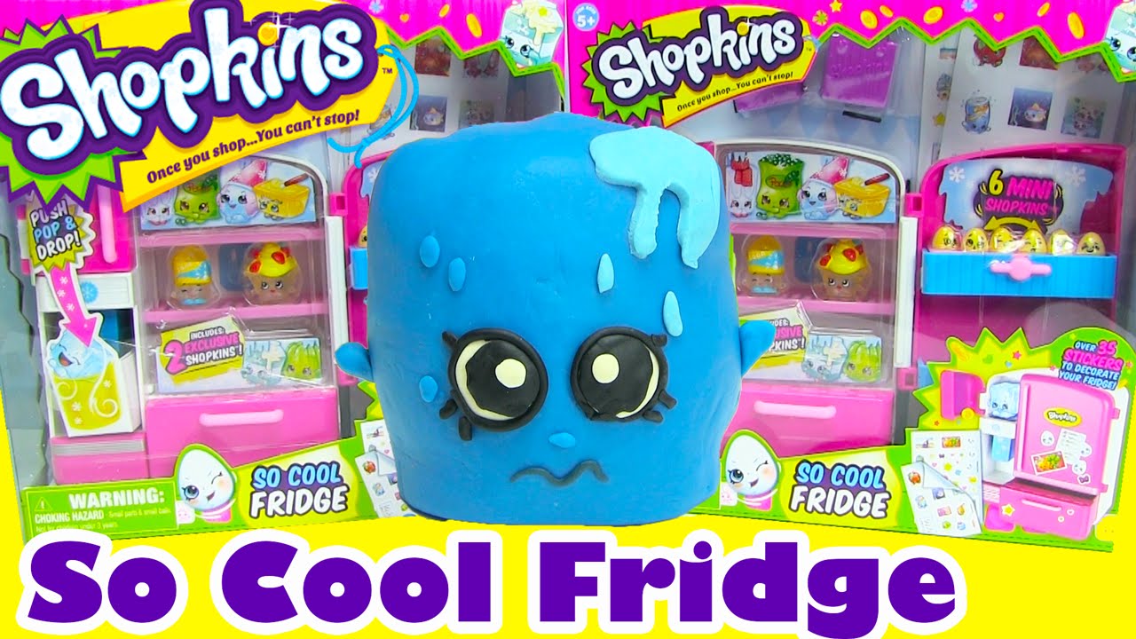 Shopkins So Cool Fridge Playset a Shopkins Season 2 Refrigerator