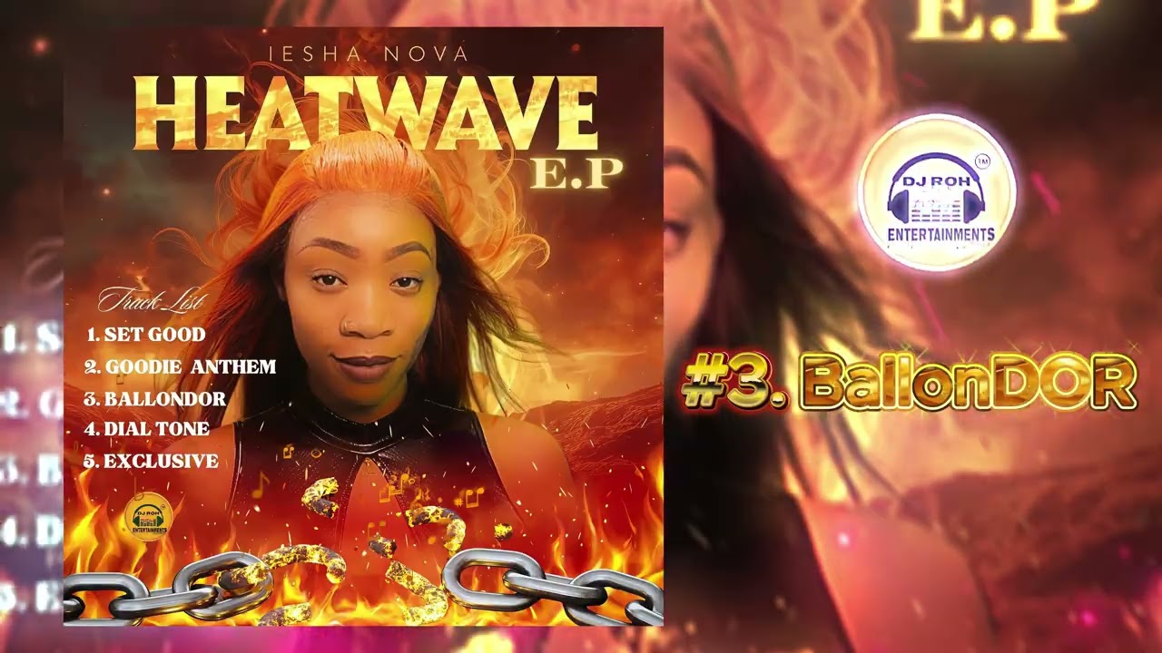 3. Iesha Nova BALLONDOR (Stream HEATWAVE EP Today) #ieshanova #dancehall #reggae #music #heatwave