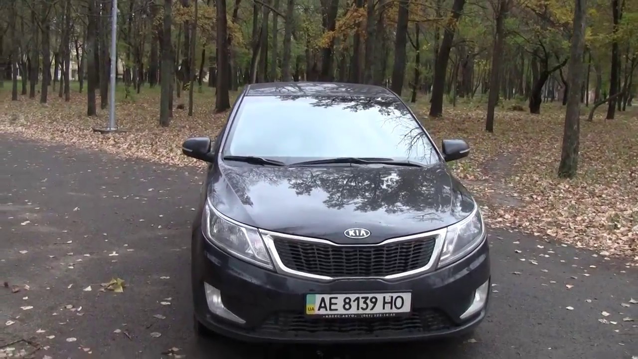 Обзор KIA RIO 2012 года 1,6l (123 л.с.) на механике, отзыв об автомобиле