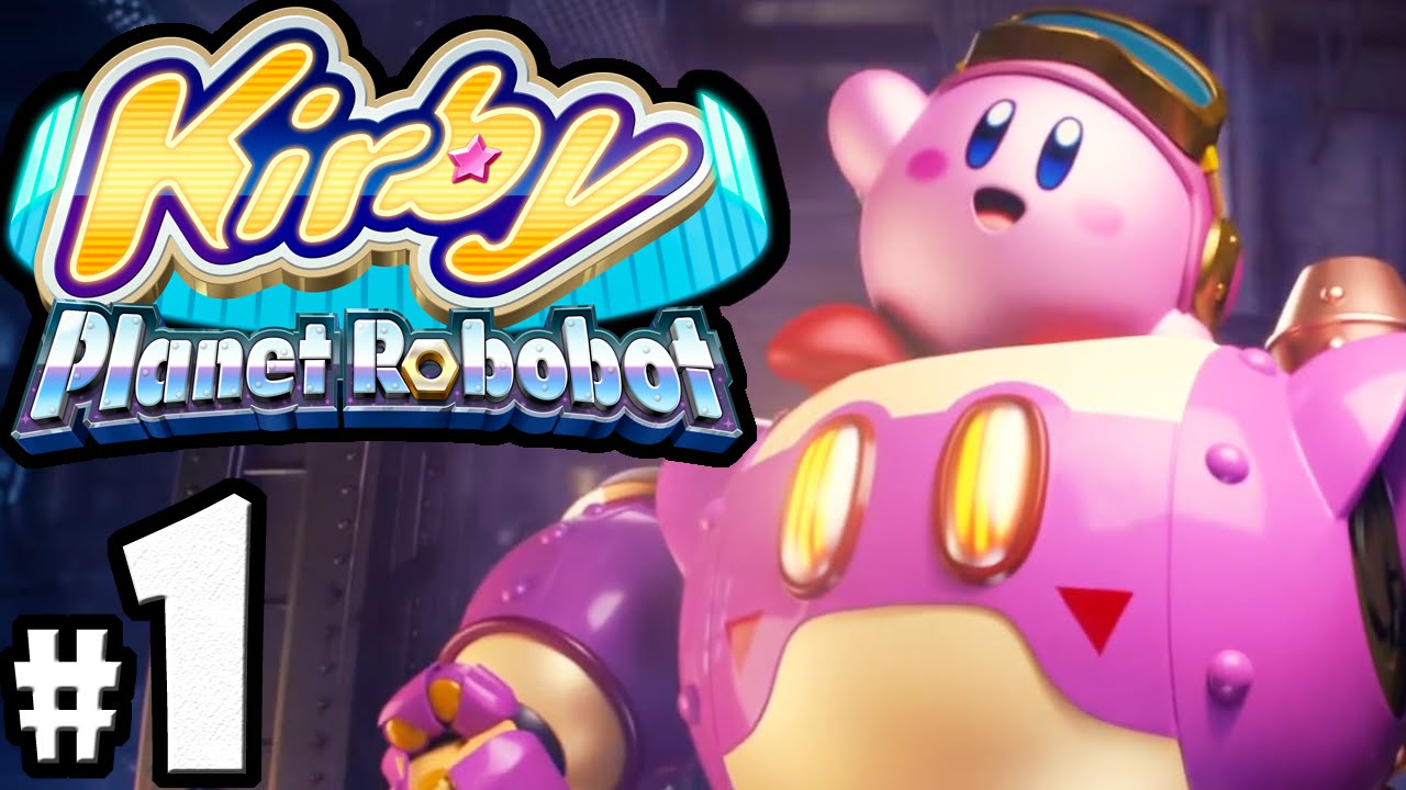 Kirby Planet Robobot PART 1 - 3DS Gameplay Walkthrough - Robobot Armor! - Copy Abilities - Nintendo