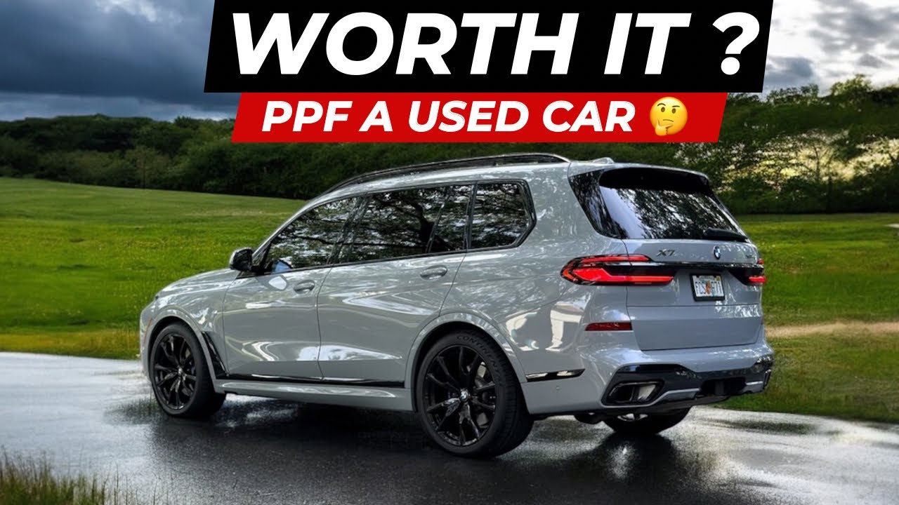 Действительно ли стоит покупать подержанную машину за PPF? 🤔 | PPF на мой BMW X7