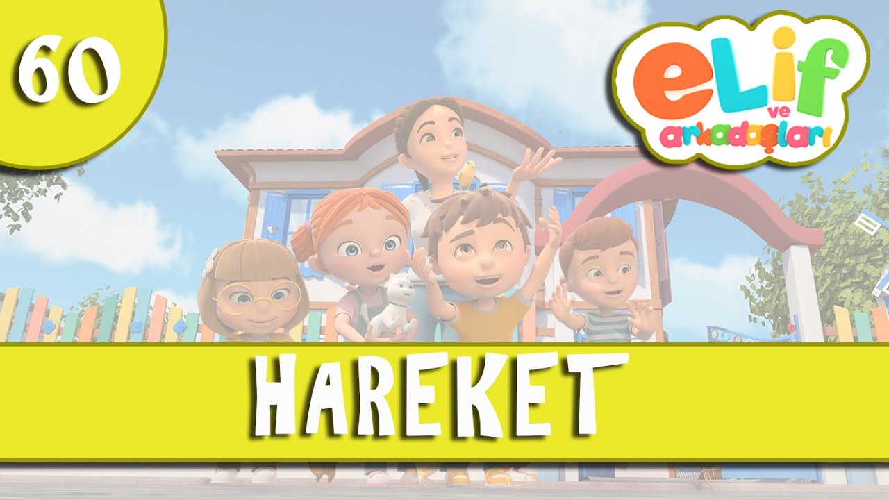 Elif ve Arkadaşları - Bölüm 60 - Hareket - TRT Çocuk Çizgi Film